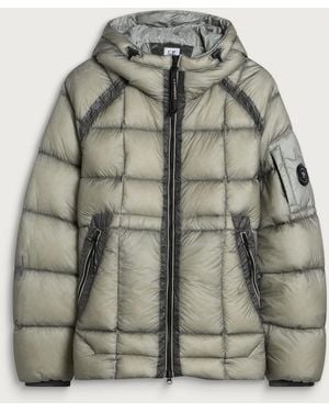 C.P. Company Dd-Shell Hooded Down Jacket - Gray