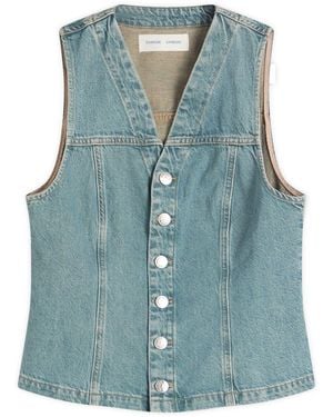 Samsøe & Samsøe Sabeth Denim Vest - Blue