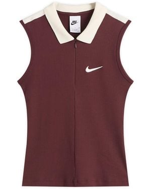Nike Sports Fitted Tank - Purple