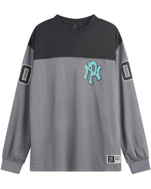 No Problemo Nyp Long Sleeve Sports Jersey - Gray