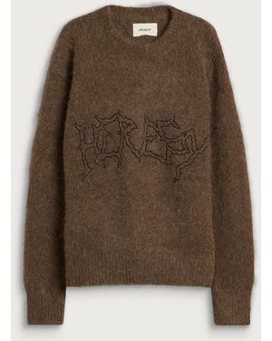 Heresy Desolate Knit Sweater - Brown