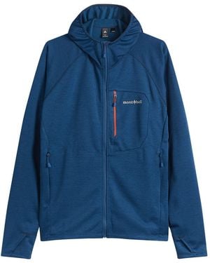 Montbell Climagrid Hooded Jacket - Blue