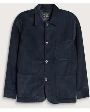 Portuguese Flannel Labura Corduroy Chore Jacket - Blue