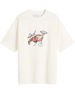 Drole de Monsieur Drole De Monsieur Lobster T-Shirt - White