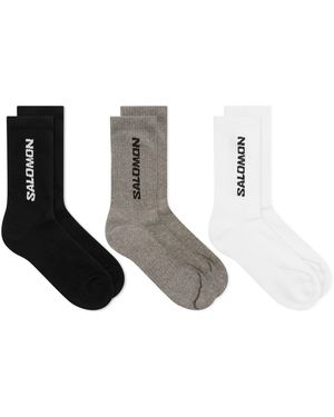 Salomon Everyday Crew Sock 3-Pack - Black
