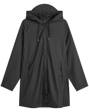 Rains A-Line Rain Coat - Grey