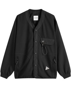 and wander Vent Cardigan - Black