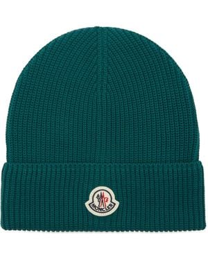 Moncler Cotton Yarn Hat - Green