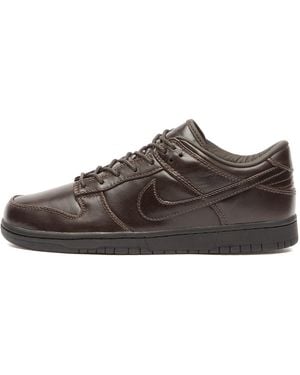 Nike Dunk Low Retro Prm Trainer - Brown