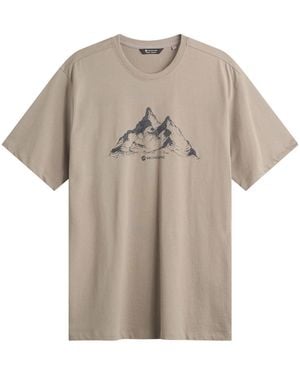 MONTANÉ Dual Mountain T-Shirt - Natural