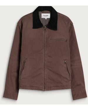 Corridor NYC Utility Jacket - Brown