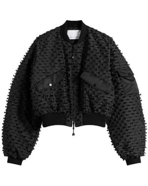 Cecilie Bahnsen Callie Bomber Jacket - Black