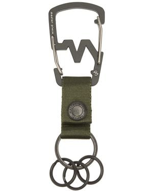 master-piece M-Carabiner Key Ring - White