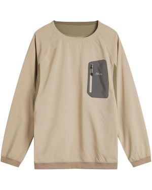 NANGA Hybrid Flex Long Sleeve Top - Brown