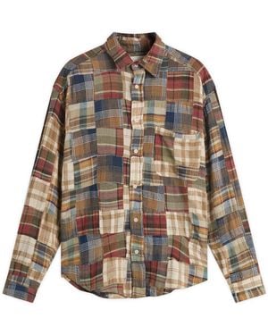 Cafe Mountain Heritage Shirt - Brown
