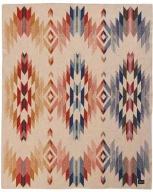 Pendleton Contemporary Napped Throw - Brown