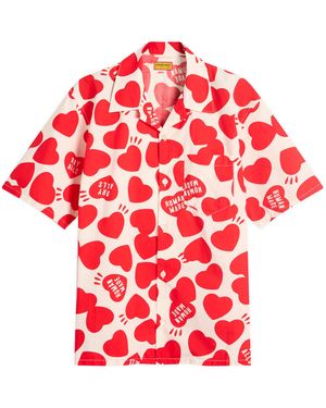 Human Made Heart Vacation Shirt - Red