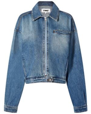 YMC Burnside Denim Jacket - Blue