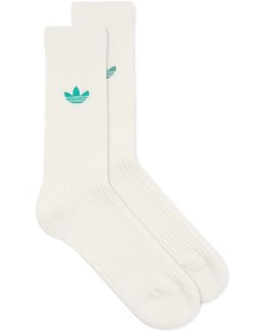 adidas Sporty & Rich Socks - White
