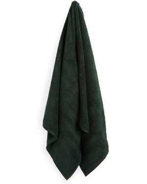 Tekla Organic Terry Bath Towel - Green