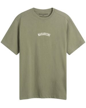 Maharishi Organic Logo T-Shirt - Green