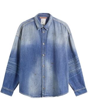 Acne Studios Trafalgar Denim Shirt - Blue