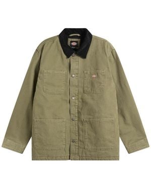 Dickies Lined Canvas Chore Jacket - Green