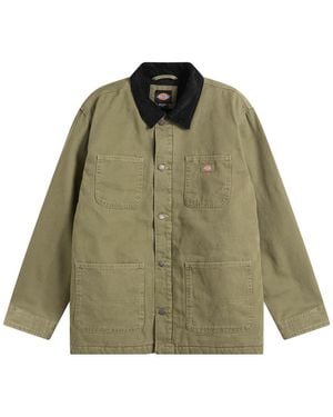 Dickies Lined Canvas Chore Jacket - Green