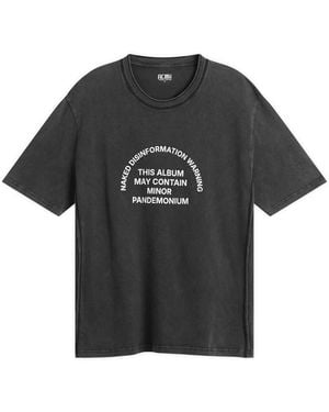 ACMH by Magic Castles Naked Disinformation T-Shirt - Black