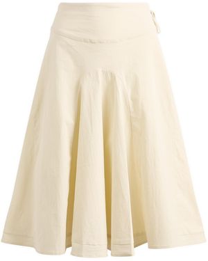 Peachy Den Missy Midi Skirt Presented By End - Natural