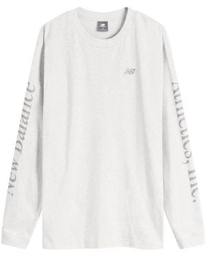 New Balance Athletics Classic Long Sleeve - White