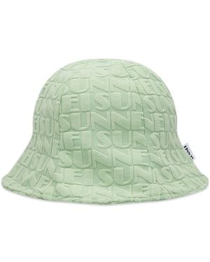Sunnei Reversible Bucket Hat - Green