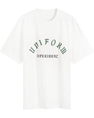 Uniform Experiment Old School T-Shirt - White