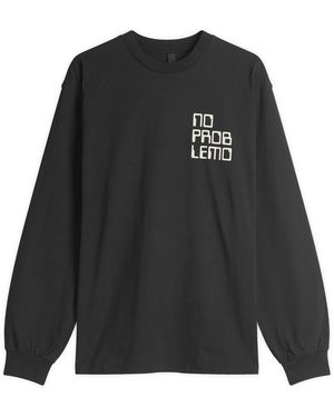 No Problemo No Vision Ls T-Shirt - Black