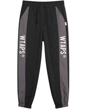 WTAPS Logo Track Trousers - Grey