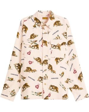 Human Made Flannel Shirt - Natural