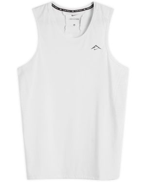 Nike Solar Chase Tank Top - White