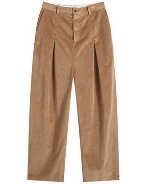 Loewe Low Crotch Corduroy Pants - Brown