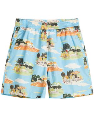 Drole de Monsieur Beach Shorts - Blue