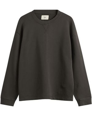 Folk Easy Fit Sweat - Black
