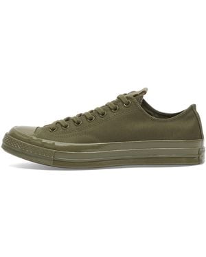 Converse Chuck Taylor 1970S Monochrome Ox Trainer - Green
