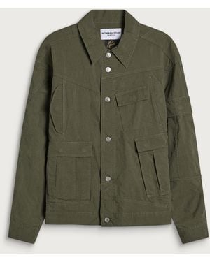 Nomarythm Textile Nòma X Needles Rebuild Tracker Jacket - Green