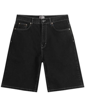 Stan Ray Wide 5 Denim Shorts - Black