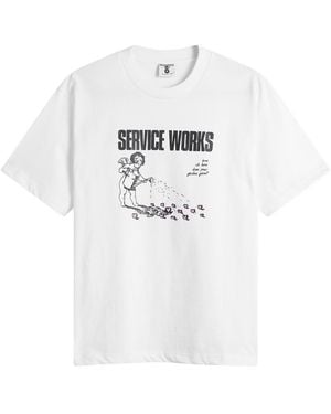 Service Works Garden T-Shirt - White
