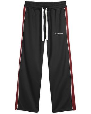 Cole Buxton Contrast Tape Track Pant - Black