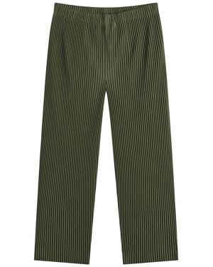 Homme Plissé Issey Miyake Pleat Pant - Green