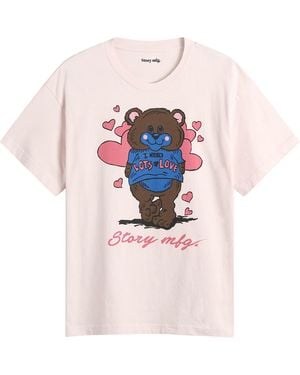 STORY mfg. Grateful T-Shirt - Pink