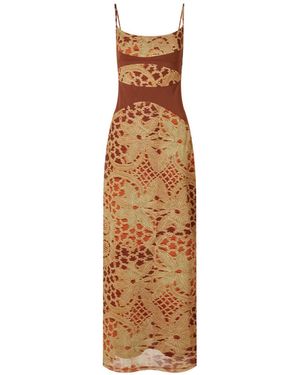 Miaou Gia Dress - Metallic