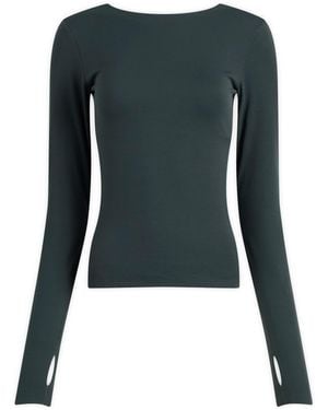 Nike Zenvy Long Sleeve T-Shirt - Green