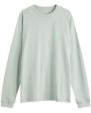Arc'teryx Kragg Sl Cotton Bird Tile Long Sleeve T-Shirt - Green